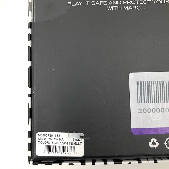 Marc by Marc Jacobs Black Gray iPhone 5 5+ Case - Picture 3 of 4